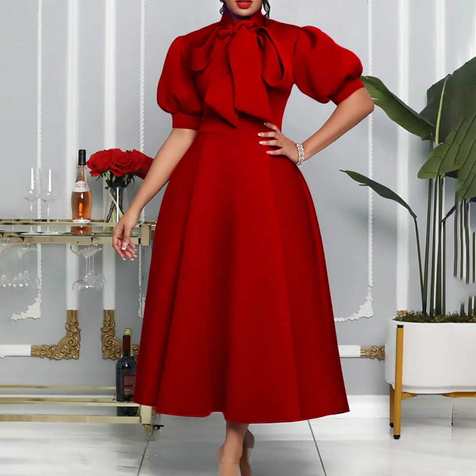 Bow Evening Dress