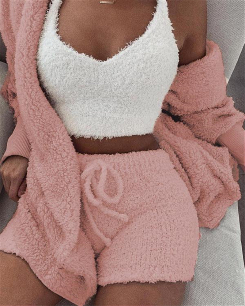 3pc- Spring Pajama Short Set