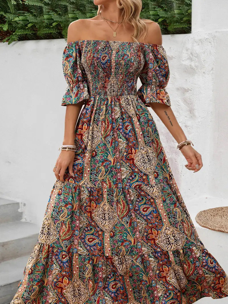 Spring Boho Dress
