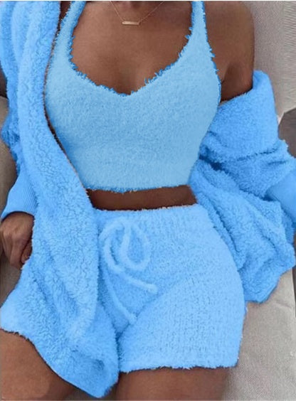 3pc- Spring Pajama Short Set