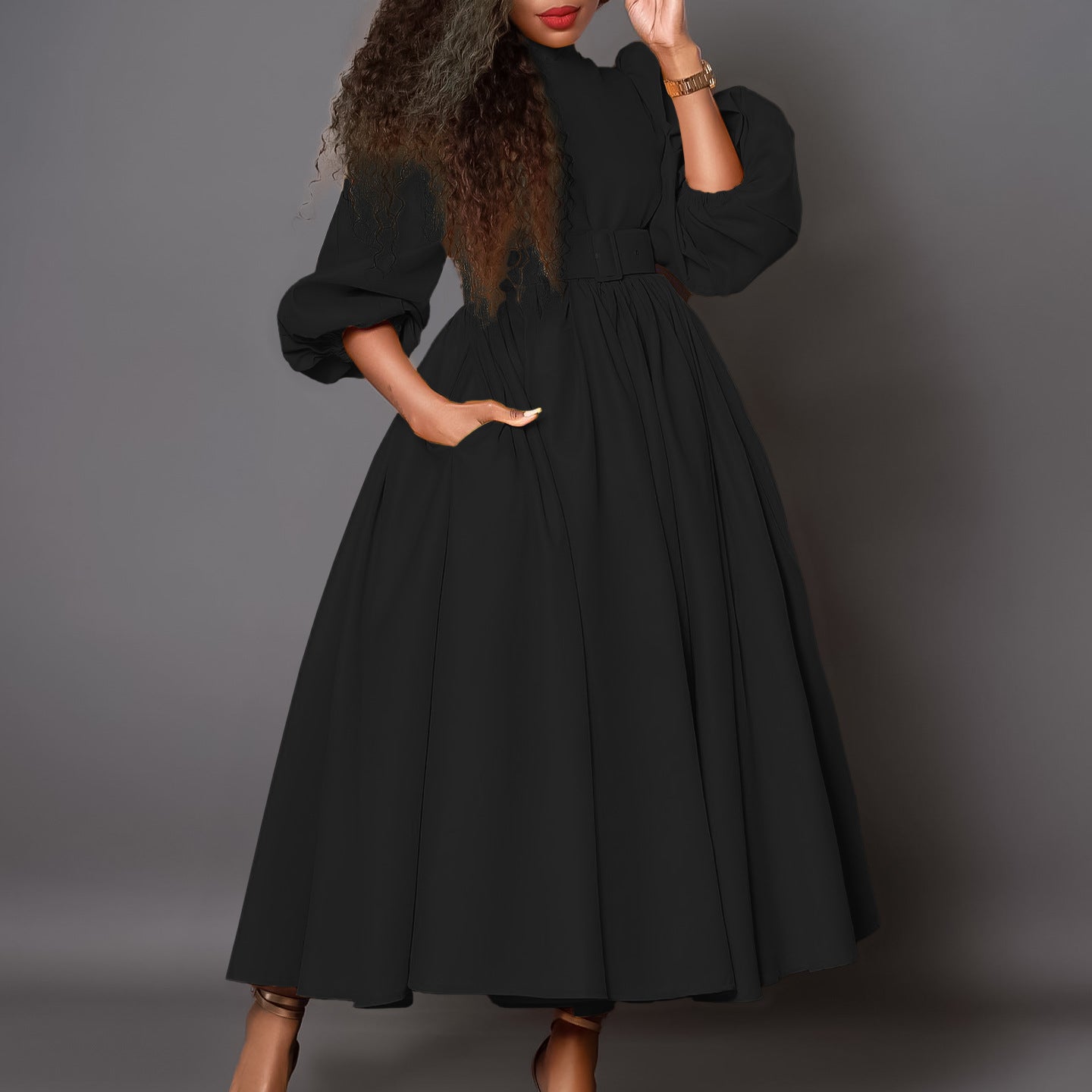 Turtleneck Dress