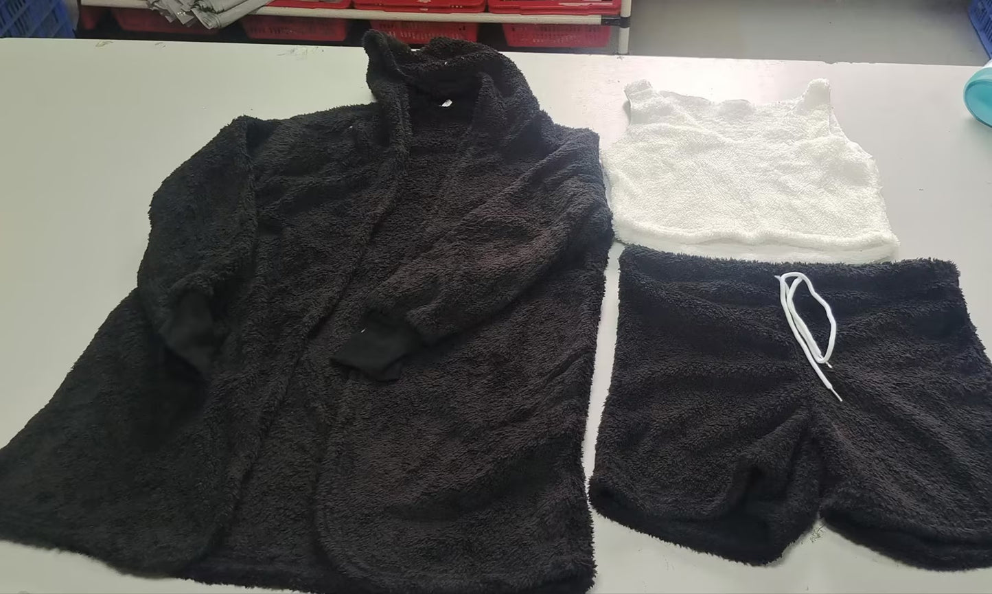 3pc- Spring Pajama Short Set