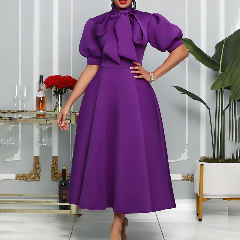 Bow Evening Dress