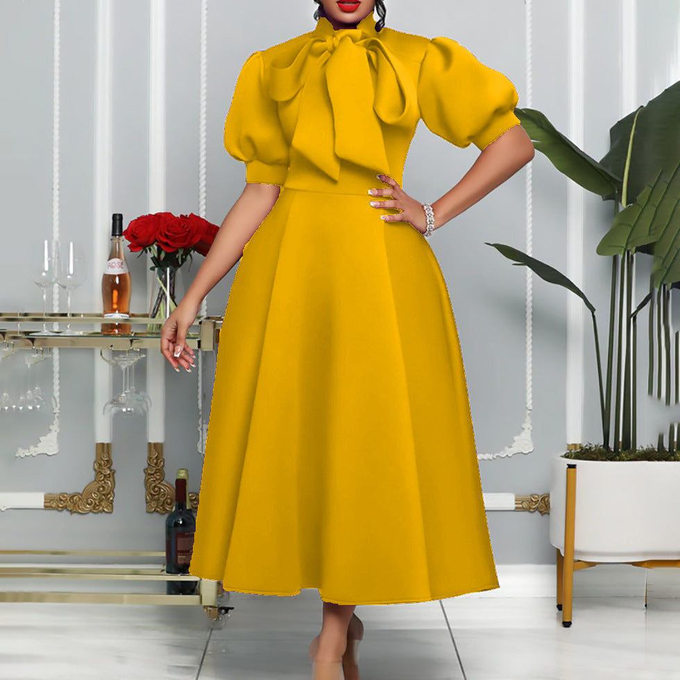 Bow Evening Dress