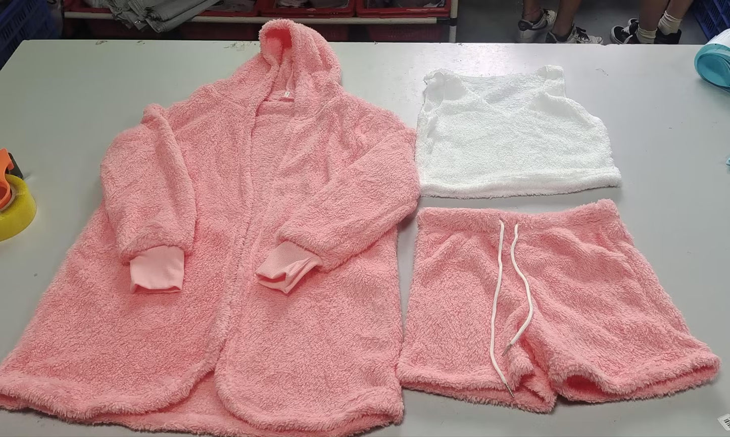 3pc- Spring Pajama Short Set