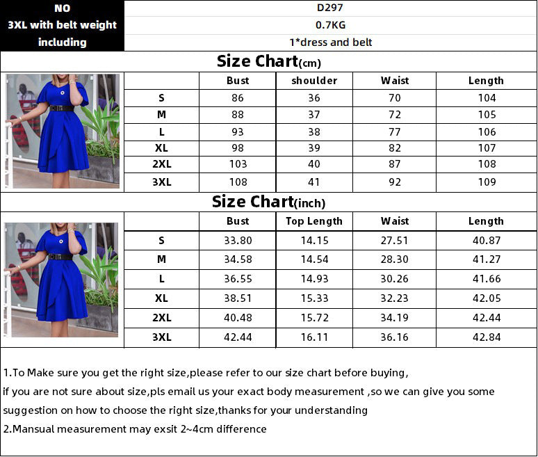 Flared Spring Dress
