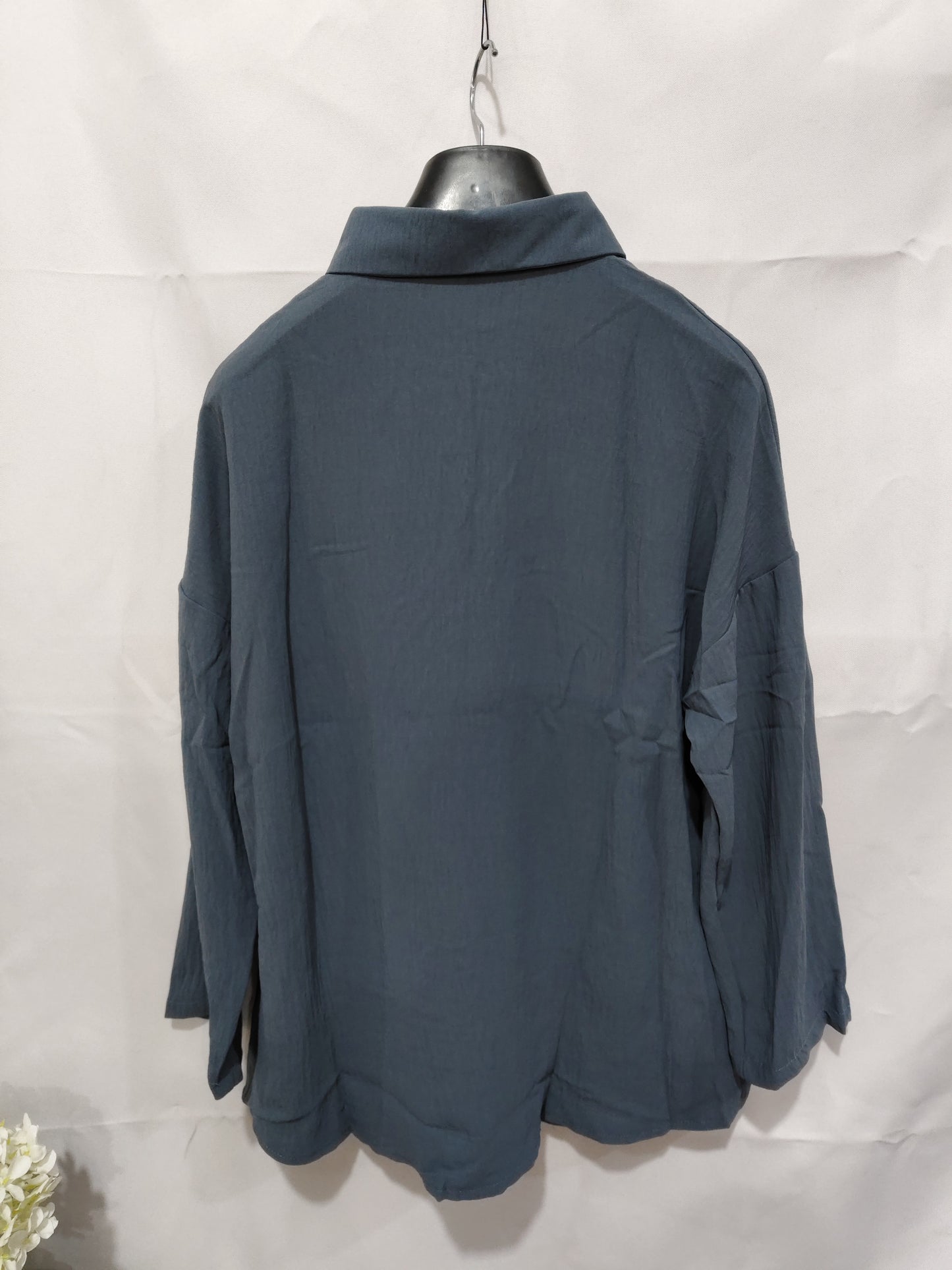 Lapel Long Sleeve Shirt