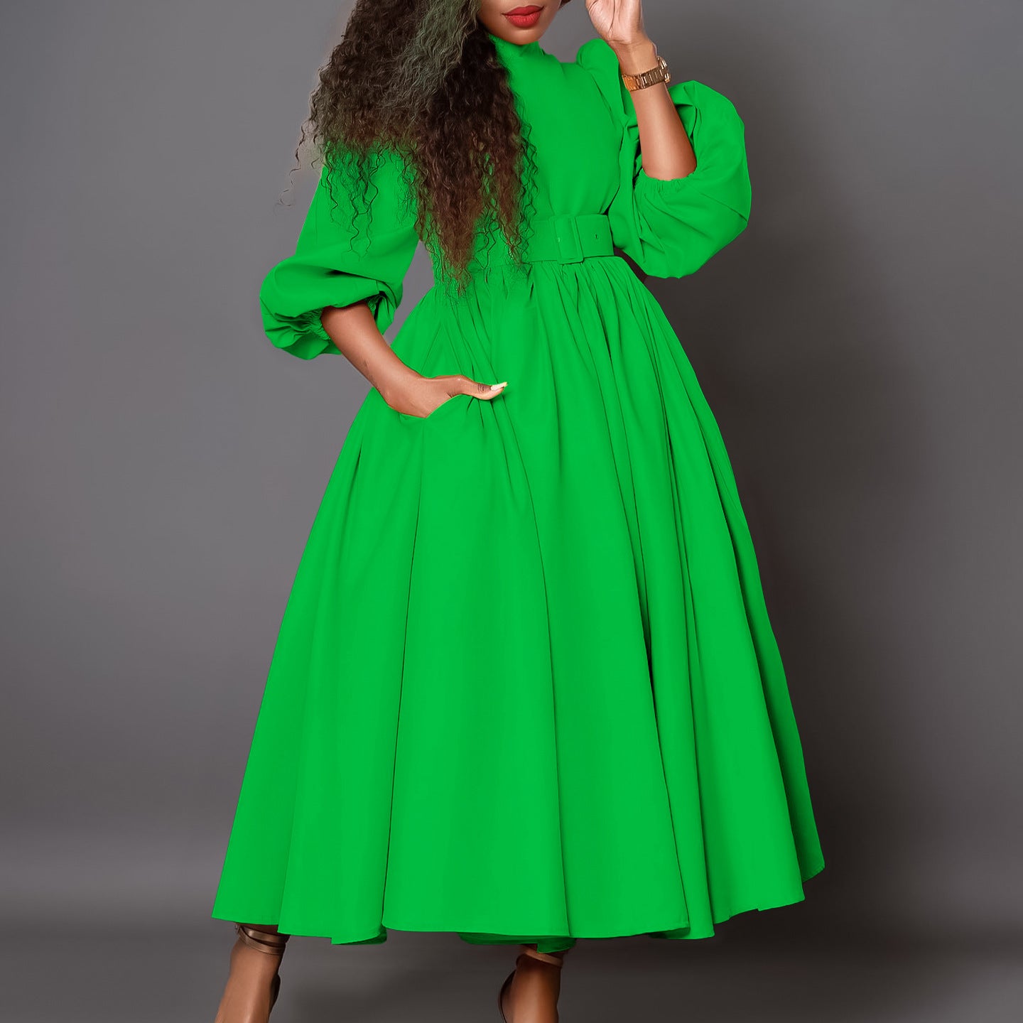 Turtleneck Dress