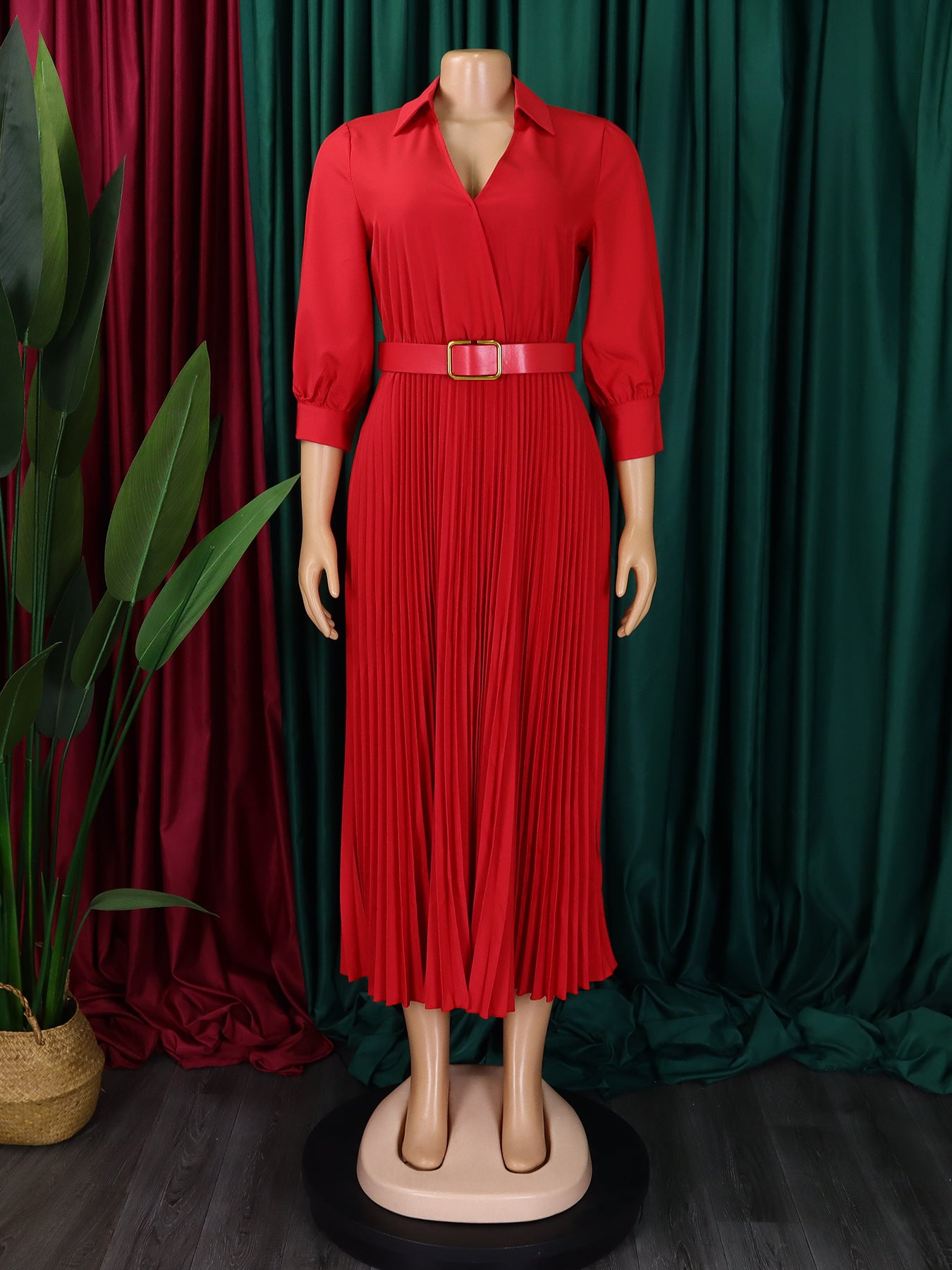 Women's Pleated Dress